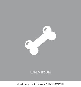 bone icon. Vector illustration EPS 10.