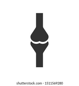 Bone icon. Vector illustration. Organ icon