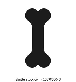 Bone icon vector symbol isolated. Vector illustration. Vector icon illustration isolated on white background.
