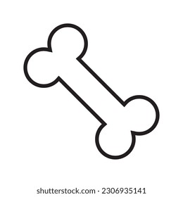 bone icon vector template  illustration logo design