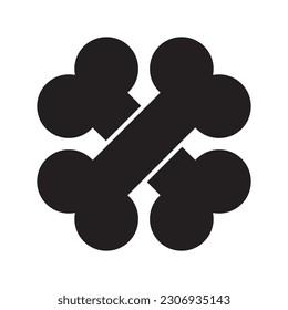 bone icon vector template  illustration logo design