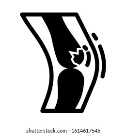 bone joints icon isolated sign symbol vector illustration - high quality black style vector icons
