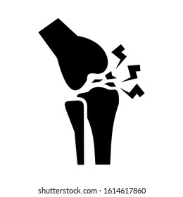 bone joints icon isolated sign symbol vector illustration - high quality black style vector icons
