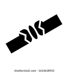 bone joints icon isolated sign symbol vector illustration - high quality black style vector icons
