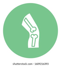 
Bone Joints Isolated Vector icon which can be easily modified or edit
