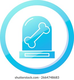 Bone Line vector Icon Design