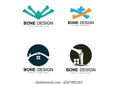 Bone Logo, Bone Care Vector, And Bone Medicine, Hospital, Health