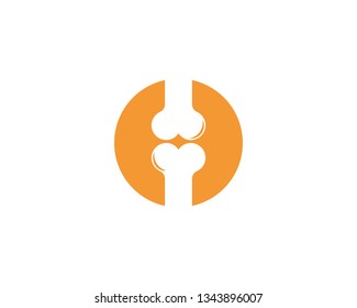 Bone logo concept illustration design 