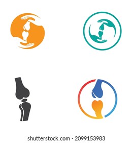 Bone logo icon vector design