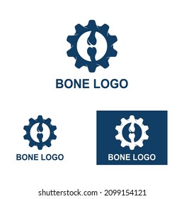 Bone logo icon vector design