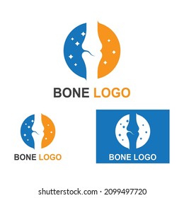 Bone logo icon vector design