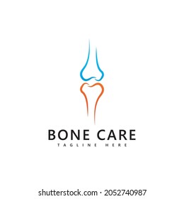 Bone logo icon vector template