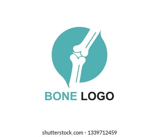 Bone logo vector template