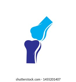 Bone logo vector template - Vector

