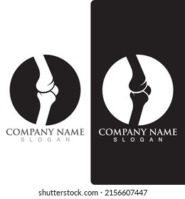 Bone logo vector template vector