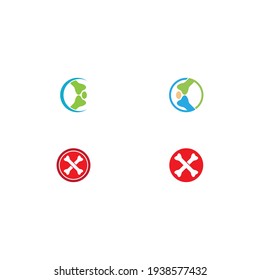 bone logo vector template design