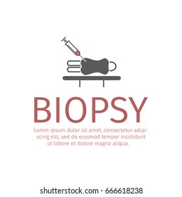 Bone Marrow Biopsy Vector Icon