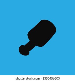 bone with meat icon vector