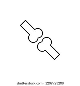 bone medicine icon. Element of medicine for mobile concept and web apps icon. Thin line icon for website design and development, app development. Premium icon