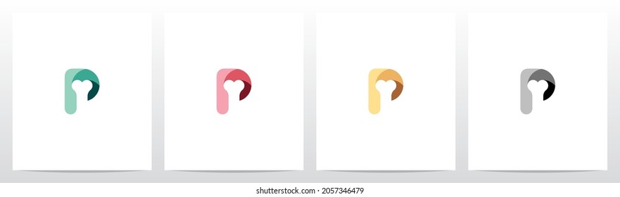 Bone On Letter Logo Design P