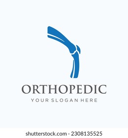 Bone or orthopedic logo design for bone care and bone health.