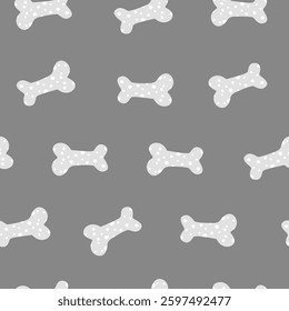 Bone pattern background. Bones seamless pattern background. Bone skeleton pattern background.
