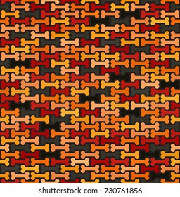 Bone pattern. Seamless vector