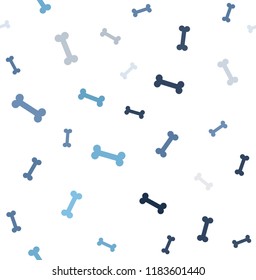 Bone pattern. Seamless vector background