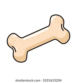 bone pet isolated icon
