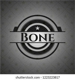 Bone realistic dark emblem