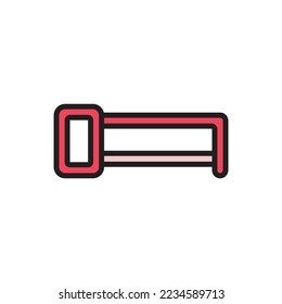 Bone Saw Icon Vector Illustration