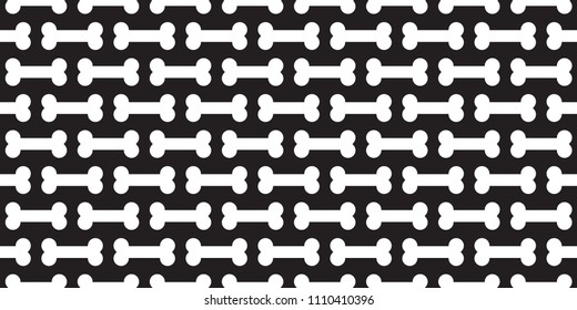 bone seamless pattern dog bone vector halloween background repeat wallpaper isolated white