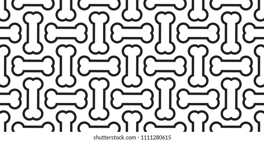 bone seamless pattern dog bone vector halloween background repeat wallpaper isolated tile