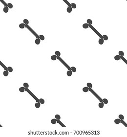 Bone seamless pattern. Vector illustration for backgrounds
