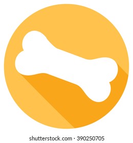 bone shaped dog cookie