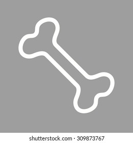 Bone, skeleton, human icon vector image.Can also be used for Halloween, celebration, observances and holidays. Suitable for mobile apps, web apps and print media.