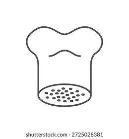 Icono de contorno de línea de estructura ósea