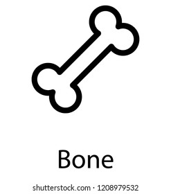 Bone symbolising calcium 