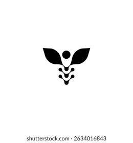 bone technology vector design logo