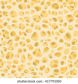 Bone tissue seamless vector pattern. Editable vector illustration. Abstract background in light beige color.