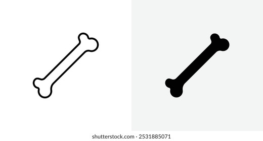 Bone vecor icon set. Stock vector illustrator. EPS 10