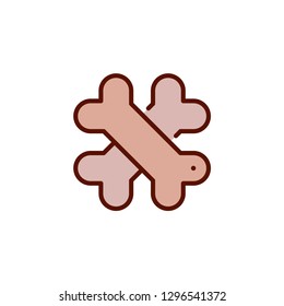 Bone vector icon
