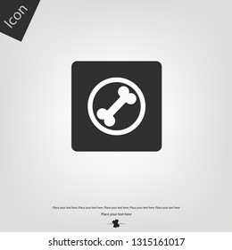 Bone vector icon