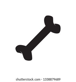 Bone vector icon. 