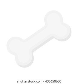 Bone vector illustration icon in cartoon design