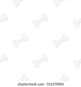 Bone vector illustration icon in cartoon design