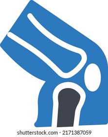 Knochen-Vektorgrafik auf transparentem Hintergrund. Hochwertige Symbole. Glyphen Vektorsymbole für Konzept und Grafikdesign. 

