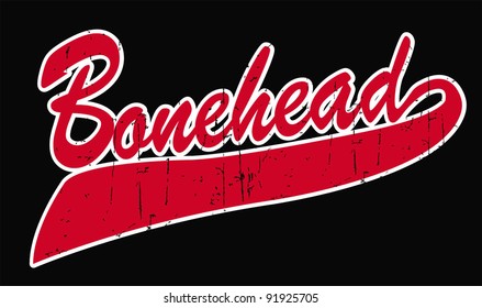 bonehead