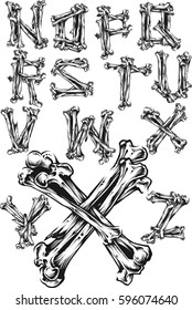 Bones alphabet