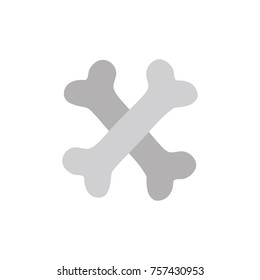 bones dangerous alert symbol of death
